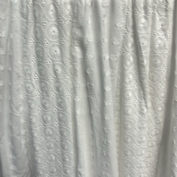 NWT SOFT SURROUNDING MIDI EYELET WHITE DRESS gorgeous - Picture 8 of 8